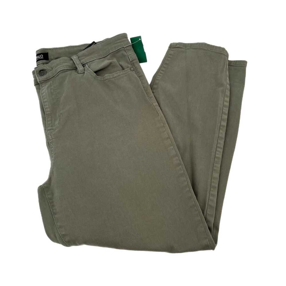 Buffalo David Bitton Green Straight Leg Pants | Womens 12